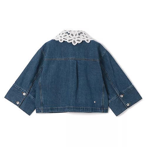 【ミュベール/MUVEIL】のディッキーズコラボ デニムジャケット 人気、トレンドファッション・服の通販 founy(ファニー) 　ファッション　Fashion　レディースファッション　WOMEN　アウター　Coat Outerwear　ジャケット　Jackets　デニムジャケット　Denim Jackets　2025年　2025　2025春夏・S/S　Ss,Spring/Summer,2025　ガーリー　Girly　コラボ　Collaboration　コンパクト　Compact　ジャケット　Jacket　チェック　Check　デニム　Denim　ボックス　Box　レース　Race　ロング　Long　ワーク　Work　人気　Popularity　洗える　Washable　other-2|ID: prp329100004462963 ipo3291000000031246870