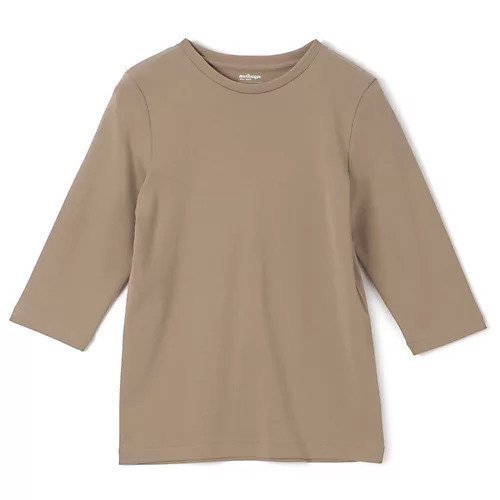 【マルティニーク/martinique】の《定番》フライス5分袖PO インテリア・キッズ・メンズ・レディースファッション・服の通販 founy(ファニー) 　ファッション　Fashion　レディースファッション　WOMEN　トップス・カットソー　Tops/Tshirt　おすすめ　Recommend　インナー　Inner　カットソー　Cut And Sew　エレガント 上品　Elegant　別注　Special Order　定番　Standard　洗える　Washable　カーキ|ID: prp329100004462969 ipo3291000000031231874