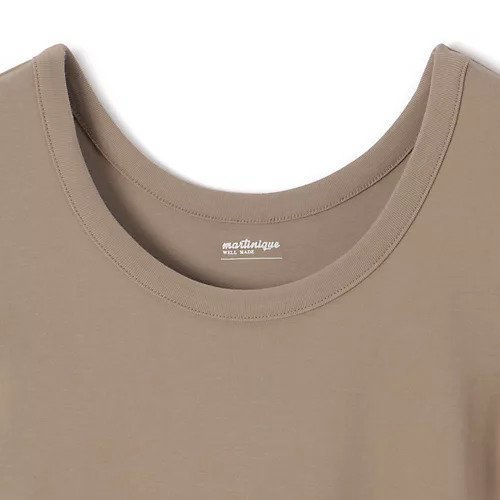 【マルティニーク/martinique】の《定番》フライスTシャツ 人気、トレンドファッション・服の通販 founy(ファニー) 　ファッション　Fashion　レディースファッション　WOMEN　トップス・カットソー　Tops/Tshirt　シャツ/ブラウス　Shirts/Blouses　ロング / Tシャツ　T-Shirts　おすすめ　Recommend　インナー　Inner　カットソー　Cut And Sew　フィット　Fit　別注　Special Order　定番　Standard　洗える　Washable　other-3|ID: prp329100004462970 ipo3291000000031246883