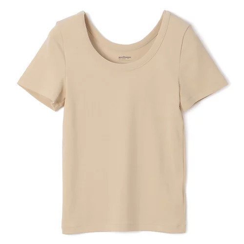【マルティニーク/martinique】の《定番》フライスTシャツ インテリア・キッズ・メンズ・レディースファッション・服の通販 founy(ファニー) 　ファッション　Fashion　レディースファッション　WOMEN　トップス・カットソー　Tops/Tshirt　シャツ/ブラウス　Shirts/Blouses　ロング / Tシャツ　T-Shirts　おすすめ　Recommend　インナー　Inner　カットソー　Cut And Sew　フィット　Fit　別注　Special Order　定番　Standard　洗える　Washable　クリーム|ID: prp329100004462970 ipo3291000000031482265