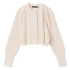 【マルティニーク/martinique】の畦ニットボレロ ホワイト|ID: prp329100004462974 ipo3291000000036310493