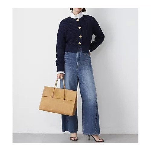 【ウィムガゼット/Whim Gazette】のキリカエデニムパンツ 人気、トレンドファッション・服の通販 founy(ファニー) 　ファッション　Fashion　レディースファッション　WOMEN　パンツ　Pants　デニムパンツ　Denim Pants　2025年　2025　2025春夏・S/S　Ss,Spring/Summer,2025　デニム　Denim　フロント　Front　ワイド　Wide　other-3|ID: prp329100004462985 ipo3291000000031246913