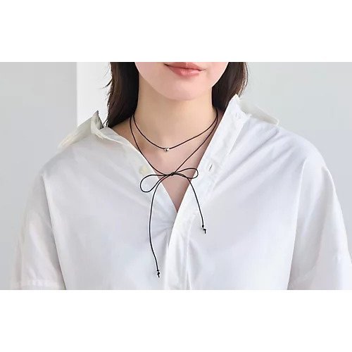 【フィービィー/phoebe】のプランプハートコードチョーカーネックレス 人気、トレンドファッション・服の通販 founy(ファニー) 　ファッション　Fashion　レディースファッション　WOMEN　ジュエリー　Jewelry　ネックレス　Necklaces　ネックレス　Necklace　フォルム　Form　リボン　Ribbon　ワンポイント　One Point　other-2|ID: prp329100004462987 ipo3291000000031246916