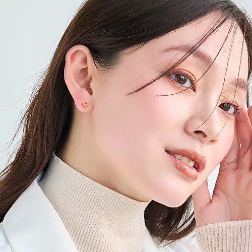 【フィービィー/phoebe】の【金属アレルギー対応】フラットハートピアス/サージカルステンレス 人気、トレンドファッション・服の通販 founy(ファニー) 　ファッション　Fashion　レディースファッション　WOMEN　おすすめ　Recommend　ギフト プレゼント　Gift Present　シンプル　Simple　メタル　Metal　人気　Popularity　other-2|ID: prp329100004462989 ipo3291000000031246920