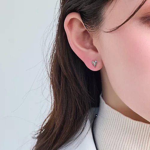 【フィービィー/phoebe】の【金属アレルギー対応】ハートリーフセラミックピアス シルバー インテリア・キッズ・メンズ・レディースファッション・服の通販 founy(ファニー) https://founy.com/ ファッション Fashion レディースファッション WOMEN シルバー Silver ビジュー Bijou 定番 Standard |ID: prp329100004462992 ipo3291000000031231935