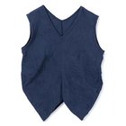 【プレインピープル/PLAIN PEOPLE】のキャッチワッシャージャージVネックノースリーブプルオーバー ネイビー|ID: prp329100004463000 ipo3291000000031231954