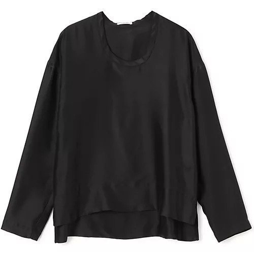 【ブラミンク/BLAMINK】のシルク インティメイト ブラウス 人気、トレンドファッション・服の通販 founy(ファニー) 　ファッション　Fashion　レディースファッション　Fashion for Women　トップス・カットソー　Cut & Sew Tops　シャツ・ブラウス・オフィスカジュアル　Elegant Blouses & Button-Ups　シルク　Silk, 100% Silk　リュクス　Luxury, Elegant, High-End, Chic　リラックス　Relax, Relaxed Fit　ロング　Long, Long-Length　洗える　Machine Washable　 other-1|ID: prp329100004463001 ipo3291000000035916070