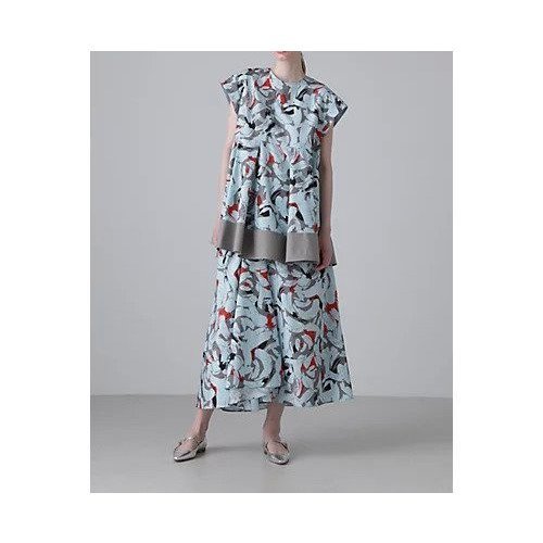 【アドーア/ADORE】のアブストラクトプリントブラウス 人気、トレンドファッション・服の通販 founy(ファニー)  ファッション Fashion レディースファッション Fashion for Women トップス・カットソー Cut & Sew Tops シャツ・ブラウス・オフィスカジュアル Elegant Blouses & Button-Ups おすすめ Recommended / Our Picks スタンダード Standard, Basic タフタ Taffeta, Structured Fabric フィット Fit, Slim Fit プリント Print, Printed Pattern モチーフ Motif, Design Theme 夏 Summer 春 Spring S/S・春夏 SS, Spring/Summer, Warm Season 無地 Plain, Solid Color other-3|ID: prp329100004463006 ipo3291000000034397121