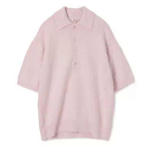 【ブラミンク/BLAMINK】のコットンシルク5Gレギュラーショートスリーブ インテリア・キッズ・メンズ・レディースファッション・服の通販 founy(ファニー) 　ファッション　Fashion　レディースファッション　Fashion for Women　2025年　2025　2025春夏・S/S　Spring/Summer 2025 SS25　シルク　Silk, 100% Silk　フリンジ　Fringe, Tassel　LT.PINK|ID: prp329100004463007 ipo3291000000035916077