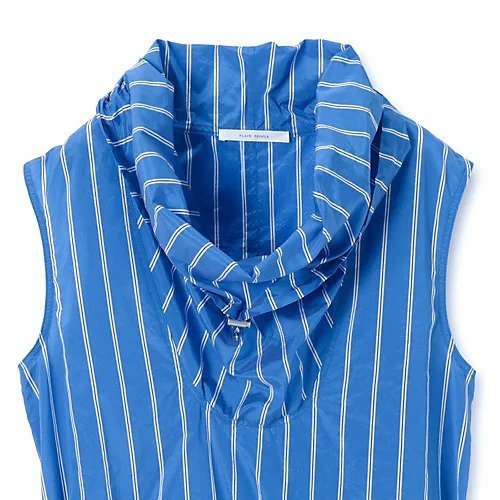 【プレインピープル/PLAIN PEOPLE】のタフタ/ワッシャータフタストライプスタンドカラーベスト 人気、トレンドファッション・服の通販 founy(ファニー) 　ファッション　Fashion　レディースファッション　Fashion for Women　アウター　Coat / Outerwear Collection　トップス・カットソー　Cut & Sew Tops　ベスト&ジレ / 重ね着スタイル　Vests & Gilets　イタリア　Italy　ウォッシュ　Washed Finish　シルク　Silk, 100% Silk　スタンド　Stand Collar, Upright Stand　ストライプ　Stripe, Striped Pattern　スポーティ　Sporty, Casual Athletic　スリット　Slit, Slit Detail　タフタ　Taffeta, Structured Fabric　タンブラー　Tumbler, Travel Mug　ドローストリング　Drawstring, Pull Cord　ベスト　Vest, Waistcoat　エレガント 上品　Elegant　other-3|ID: prp329100004463009 ipo3291000000035165071