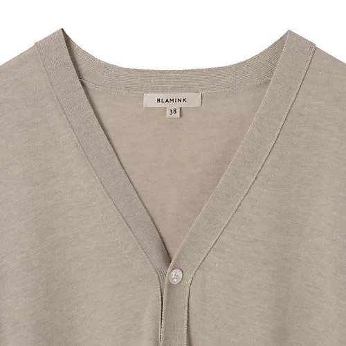 【ブラミンク/BLAMINK】のシルクコットン18Gベスト 人気、トレンドファッション・服の通販 founy(ファニー) 　ファッション　Fashion　レディースファッション　Fashion for Women　アウター　Coat / Outerwear Collection　トップス・カットソー　Cut & Sew Tops　ベスト&ジレ / 重ね着スタイル　Vests & Gilets　2025年　2025　2025春夏・S/S　Spring/Summer 2025 SS25　シルク　Silk, 100% Silk　ベスト　Vest, Waistcoat　ロング　Long, Long-Length　今季　This Season, Current Season　other-3|ID: prp329100004463011 ipo3291000000031246965