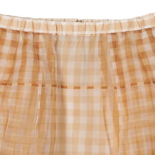 【ブラミンク/BLAMINK】のシルクオーガンジーチェックタイトスカート 人気、トレンドファッション・服の通販 founy(ファニー) 　ファッション　Fashion　レディースファッション　Fashion for Women　スカート　Skirts　2025年　2025　2025春夏・S/S　Spring/Summer 2025 SS25　アンダー　Underwear Essentials　オーガンジー　Organza Fabric　シアー　Sheer, See-Through　シャドー　Shadow, Subtle Pattern　シルク　Silk, 100% Silk　スリット　Slit, Slit Detail　セットアップ　Set-Up, Coordinated Outfit　チェック　Check, Plaid, Tartan　パステル　Pastel, Soft Color　other-3|ID: prp329100004463013 ipo3291000000031246969