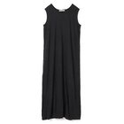 【プレインピープル/PLAIN PEOPLE】のキャッチワッシャージャージノースリーブロングワンピース ブラック|ID: prp329100004463016 ipo3291000000031231998