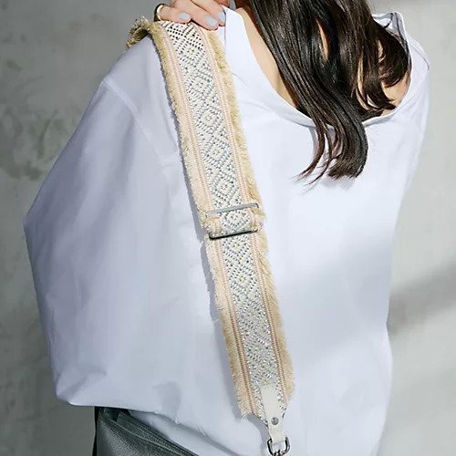 【トプカピ/TOPKAPI】の【TREASURE TOPKAPI】フリンジ ショルダーベルト 70mm 人気、トレンドファッション・服の通販 founy(ファニー) 　ファッション　Fashion　レディースファッション　WOMEN　ベルト　Belts　キャンバス　Canvas　ショルダー　Shoulder　シルバー　Silver　フリンジ　Fringe　夏　Summer　other-3|ID: prp329100004463019 ipo3291000000031551055