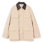 【ブラミンク/BLAMINK】のコットンリネンジップブルゾン BEIGE|ID: prp329100004463030 ipo3291000000031232038