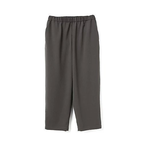 【ミズイロ インド/mizuiro ind】のポリエステルツイルタックイージーパンツ インテリア・キッズ・メンズ・レディースファッション・服の通販 founy(ファニー) 　ファッション　Fashion　レディースファッション　WOMEN　パンツ　Pants　ストレッチ　Stretch　セットアップ　Set Up　リラックス　Relax　エレガント 上品　Elegant　チャコールグレー|ID: prp329100004463034 ipo3291000000031232054
