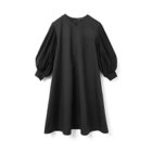 【ミズイロ インド/mizuiro ind】のプリーツパフスリーブワンピース ブラック|ID: prp329100004463035 ipo3291000000031232056