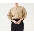 【マルティニーク/martinique】のファブリックコンビプルオーバー ベージュ|ID: prp329100004463049 ipo3291000000035314237