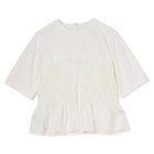 【マルティニーク/martinique】のシャーリングコンビプルオーバー ホワイト|ID: prp329100004463050 ipo3291000000035314408