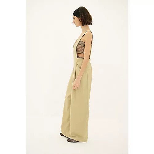 【クラネ/CLANE】のDEEP U NECK SALOPETTE 人気、トレンドファッション・服の通販 founy(ファニー) 　ファッション　Fashion　レディースファッション　Fashion for Women　ワンピース　Dresses　サロペット&オールインワン　Dungarees & Jumpsuit Styles　サスペンダー　Suspenders, Braces　モダン　Modern, Contemporary　リネン　Linen, Linen Fabric　洗える　Machine Washable　other-3|ID: prp329100004463055 ipo3291000000033142464