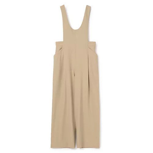 【クラネ/CLANE】のDEEP U NECK SALOPETTE インテリア・キッズ・メンズ・レディースファッション・服の通販 founy(ファニー) ファッション Fashion レディースファッション Fashion for Women ワンピース Dresses サロペット&オールインワン Dungarees & Jumpsuit Styles サスペンダー Suspenders, Braces モダン Modern, Contemporary リネン Linen, Linen Fabric 洗える Machine Washable BEIGE|ID: prp329100004463055 ipo3291000000034757969