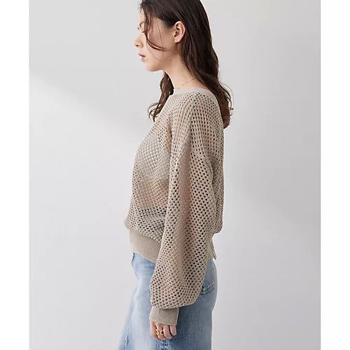 【ウィムガゼット/Whim Gazette】のメッシュプルオーバー 人気、トレンドファッション・服の通販 founy(ファニー) 　ファッション　Fashion　レディースファッション　Fashion for Women　トップス・カットソー　Cut & Sew Tops　カジュアルプルオーバー・ニットトップス　Pullovers & Knit Tops / Casual Pullovers　カーディガン　Cardigan, Knitwear　キャミソール　Camisole, Spaghetti Strap Top　タンク　Tank Top, Sleeveless Top　メッシュ　Mesh, Net Fabric　エレガント 上品　Elegant　2025年　2025　2025春夏・S/S　Spring/Summer 2025 SS25　other-3|ID: prp329100004463065 ipo3291000000031247073
