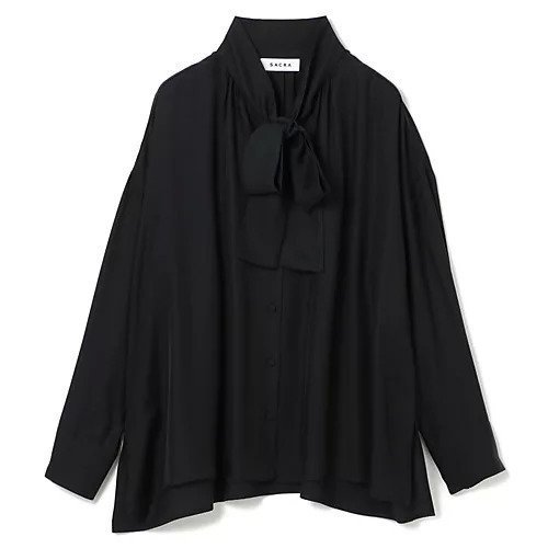 【サクラ/SACRA】のボウタイシャツ/ TRIACE VINTAGE TWILL インテリア・キッズ・メンズ・レディースファッション・服の通販 founy(ファニー) https://founy.com/ ファッション Fashion レディースファッション Fashion for Women トップス・カットソー Cut & Sew Tops シャツ・ブラウス・オフィスカジュアル Elegant Blouses & Button-Ups おすすめ Recommended / Our Picks ドレープ Drape, Draping Fabric |ID: prp329100004463124 ipo3291000000036328662