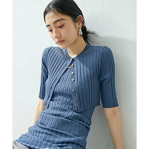 【ウィムガゼット/Whim Gazette】のワイドリブコンパクトカーディガン インテリア・キッズ・メンズ・レディースファッション・服の通販 founy(ファニー) https://founy.com/ ファッション Fashion レディースファッション Fashion for Women トップス・カットソー Cut & Sew Tops カーディガン・羽織り Layered Style Cardigans アンサンブル Ensemble Set インナー Innerwear カーディガン Cardigan, Knitwear キャミソール Camisole, Spaghetti Strap Top キャミワンピース Cami Dress, Slip Dress コンパクト Compact, Small Size ショート Short, Short Length ジャケット Jacket, Outerwear ストレッチ Stretch, Stretchy Fabric スリーブ Sleeve, Long Sleeve / Short Sleeve トレンド Trend, Trending Now ドレープ Drape, Draping Fabric ノースリーブ Sleeveless, No-Sleeve ハーフ Half, Half-Length バランス Balance, Style Balance 半袖 Short Sleeve, Half Sleeve おすすめ Recommended / Our Picks 夏 Summer 2024年 2024 2024春夏・S/S Spring/Summer 2024 SS24 |ID: prp329100004463153 ipo3291000000032522977