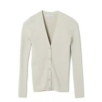 【マディソンブルー/MADISONBLUE】のワイドリブカーディガン 人気、トレンドファッション・服の通販 founy(ファニー) ファッション Fashion レディースファッション Fashion for Women トップス・カットソー Cut & Sew Tops カーディガン・羽織り Layered Style Cardigans カーディガン Cardigan, Knitwear シルク Silk, 100% Silk シルバー Silver, Metallic Silver ストレッチ Stretch, Stretchy Fabric ノースリーブ Sleeveless, No-Sleeve ワイドリブ Wide Rib, Wide Ribbed Knit |ID:prp329100004463157