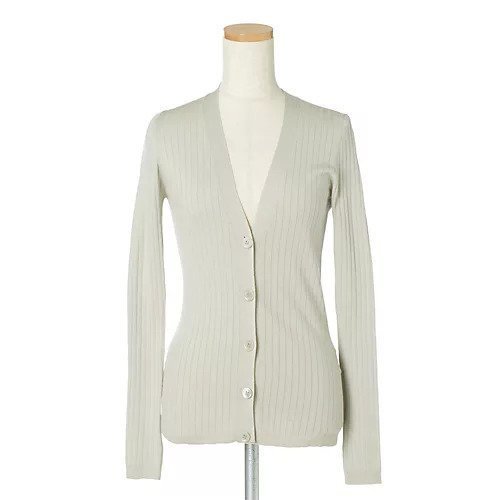 【マディソンブルー/MADISONBLUE】のワイドリブカーディガン 人気、トレンドファッション・服の通販 founy(ファニー) ファッション Fashion レディースファッション Fashion for Women トップス・カットソー Cut & Sew Tops カーディガン・羽織り Layered Style Cardigans カーディガン Cardigan, Knitwear シルク Silk, 100% Silk シルバー Silver, Metallic Silver ストレッチ Stretch, Stretchy Fabric ノースリーブ Sleeveless, No-Sleeve ワイドリブ Wide Rib, Wide Ribbed Knit other-2|ID: prp329100004463157 ipo3291000000035912871