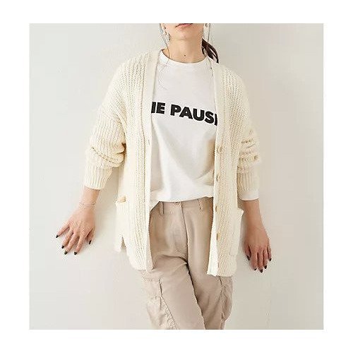 【ウィムガゼット/Whim Gazette】のリネンカーディガン インテリア・キッズ・メンズ・レディースファッション・服の通販 founy(ファニー) 　ファッション　Fashion　レディースファッション　Fashion for Women　トップス・カットソー　Cut & Sew Tops　カーディガン・羽織り　Layered Style Cardigans　カットソー　Cut and Sewn Top　カーディガン　Cardigan, Knitwear　今季　This Season, Current Season　バランス　Balance, Style Balance　リネン　Linen, Linen Fabric　リラックス　Relax, Relaxed Fit　おすすめ　Recommended / Our Picks　2023春夏・S/S　Spring/Summer 2023 SS23　2023年　2023　エレガント 上品　Elegant　オフホワイト|ID: prp329100004463168 ipo3291000000031232427