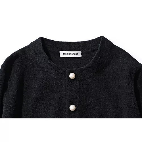 【マディソンブルー/MADISONBLUE】のCOMPACT CROPPED CD MOLE 人気、トレンドファッション・服の通販 founy(ファニー) 　ファッション　Fashion　レディースファッション　WOMEN　カーディガン　Cardigan　コンパクト　Compact　ショート　Short　パール　Pearl　ベロア　Velor　other-3|ID: prp329100004463170 ipo3291000000031247287