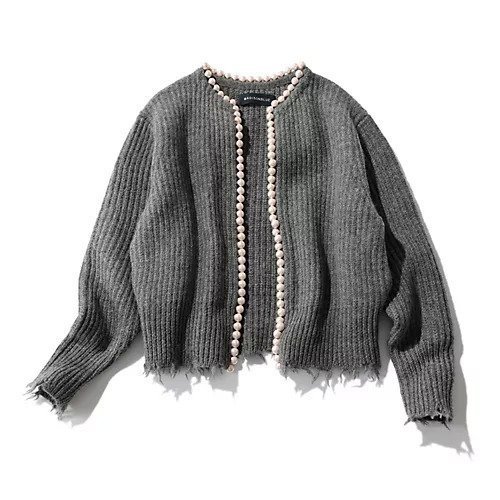 【マディソンブルー/MADISONBLUE】のパールカーディガン 人気、トレンドファッション・服の通販 founy(ファニー) 　ファッション　Fashion　レディースファッション　WOMEN　トップス・カットソー　Tops/Tshirt　カーディガン　Cardigans　カーディガン　Cardigan　ジャケット　Jacket　パール　Pearl　人気　Popularity　other-2|ID: prp329100004463172 ipo3291000000031247290