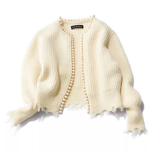 【マディソンブルー/MADISONBLUE】のパールカーディガン 人気、トレンドファッション・服の通販 founy(ファニー) 　ファッション　Fashion　レディースファッション　WOMEN　トップス・カットソー　Tops/Tshirt　カーディガン　Cardigans　カーディガン　Cardigan　ジャケット　Jacket　パール　Pearl　人気　Popularity　other-3|ID: prp329100004463172 ipo3291000000031247291