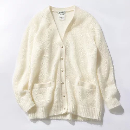 【マディソンブルー/MADISONBLUE】の【HPS別注】LOOSE BIG V CD MOHAIR PEARL 人気、トレンドファッション・服の通販 founy(ファニー) 　ファッション　Fashion　レディースファッション　WOMEN　パール　Pearl　ボーイズ　Boys　モヘア　Mohair　冬　Winter　別注　Special Order　秋　Autumn/Fall　other-3|ID: prp329100004463174 ipo3291000000031247295