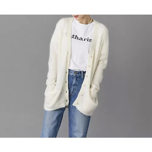 【マディソンブルー/MADISONBLUE】の【HPS別注】LOOSE BIG V CD MOHAIR PEARL インテリア・キッズ・メンズ・レディースファッション・服の通販 founy(ファニー) https://founy.com/ ファッション Fashion レディースファッション Fashion for Women パール Pearl, Pearl Accent ボーイズ Boyish, Boy Style 冬 Winter / This Winter 別注 Limited Edition, Custom Order 秋 Autumn |ID: prp329100004463174 ipo3291000000036378207