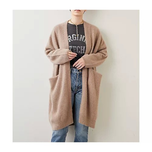 【ウィムガゼット/Whim Gazette】のFOXカーディガン 人気、トレンドファッション・服の通販 founy(ファニー) 　ファッション　Fashion　レディースファッション　Fashion for Women　トップス・カットソー　Cut & Sew Tops　カーディガン・羽織り　Layered Style Cardigans　おすすめ　Recommended / Our Picks　カーディガン　Cardigan, Knitwear　シンプル　Simple, Minimal　バランス　Balance, Style Balance　フォックス　Fox, Fox Fur　ラグジュアリー　Luxury, Elegant　other-2|ID: prp329100004463182 ipo3291000000031247310