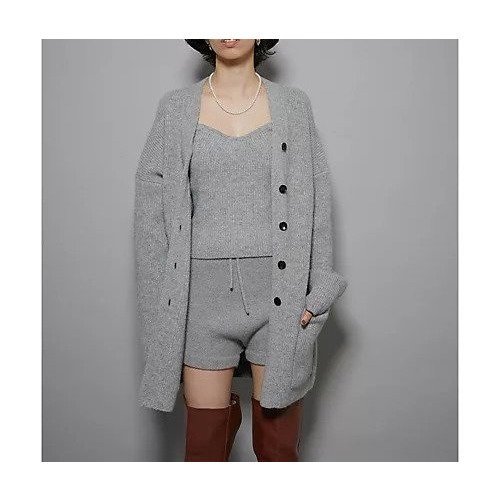 【ウィムガゼット/Whim Gazette】の【GEMINI】RIBミドルカーディガン 人気、トレンドファッション・服の通販 founy(ファニー) 　ファッション　Fashion　レディースファッション　Fashion for Women　トップス・カットソー　Cut & Sew Tops　カーディガン・羽織り　Layered Style Cardigans　カーディガン　Cardigan, Knitwear　ストレッチ　Stretch, Stretchy Fabric　バランス　Balance, Style Balance　ボトム　Bottoms, Lower Wear　ミドル　Middle Length, Mid Height　おすすめ　Recommended / Our Picks　other-2|ID: prp329100004463207 ipo3291000000031247360
