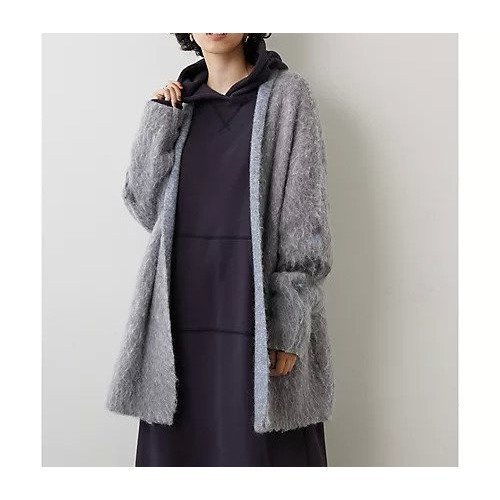 【ウィムガゼット/Whim Gazette】の【PENDLETON】別注ミドルシャギーカーディガン インテリア・キッズ・メンズ・レディースファッション・服の通販 founy(ファニー) 　ファッション　Fashion　レディースファッション　Fashion for Women　トップス・カットソー　Cut & Sew Tops　カーディガン・羽織り　Layered Style Cardigans　カーディガン　Cardigan, Knitwear　今季　This Season, Current Season　ジャケット　Jacket, Outerwear　ボトム　Bottoms, Lower Wear　別注　Limited Edition, Custom Order　A/W・秋冬　Autumn/Winter　おすすめ　Recommended / Our Picks　エレガント 上品　Elegant　グレー|ID: prp329100004463209 ipo3291000000031232557