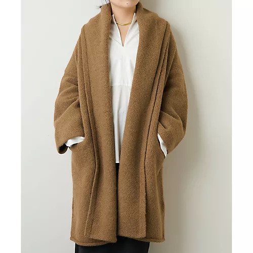 【ウィムガゼット/Whim Gazette】の【LAUREN MANOOGIAN】CAPOTEコート インテリア・キッズ・メンズ・レディースファッション・服の通販 founy(ファニー) https://founy.com/ ファッション Fashion レディースファッション Fashion for Women アウター Coat / Outerwear Collection コート・ロングコート・ピーコート Long Coats, Peacoats & More オーガニック Organic Cotton コレクション Collection, Seasonal Line ショール Shawl, Wrap ジャケット Jacket, Outerwear ジュエリー Jewelry, Accessories フロント Front, Front Design |ID: prp329100004463212 ipo3291000000031232565