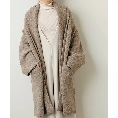 【ウィムガゼット/Whim Gazette】の【LAUREN MANOOGIAN】CAPOTEコート 人気、トレンドファッション・服の通販 founy(ファニー) 　ファッション　Fashion　レディースファッション　Fashion for Women　アウター　Coat / Outerwear Collection　コート・ロングコート・ピーコート　Long Coats, Peacoats & More　オーガニック　Organic Cotton　コレクション　Collection, Seasonal Line　ショール　Shawl, Wrap　ジャケット　Jacket, Outerwear　ジュエリー　Jewelry, Accessories　フロント　Front, Front Design　other-2|ID: prp329100004463212 ipo3291000000031247370