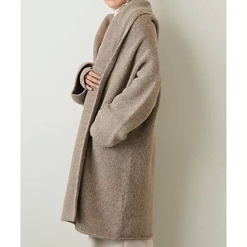 【ウィムガゼット/Whim Gazette】の【LAUREN MANOOGIAN】CAPOTEコート 人気、トレンドファッション・服の通販 founy(ファニー) 　ファッション　Fashion　レディースファッション　Fashion for Women　アウター　Coat / Outerwear Collection　コート・ロングコート・ピーコート　Long Coats, Peacoats & More　オーガニック　Organic Cotton　コレクション　Collection, Seasonal Line　ショール　Shawl, Wrap　ジャケット　Jacket, Outerwear　ジュエリー　Jewelry, Accessories　フロント　Front, Front Design　other-3|ID: prp329100004463212 ipo3291000000031247371