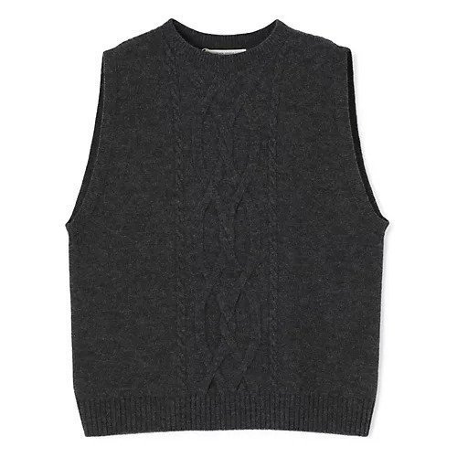 【プレインピープル/PLAIN PEOPLE】のFERMOケーブルニットベスト インテリア・キッズ・メンズ・レディースファッション・服の通販 founy(ファニー) https://founy.com/ ファッション Fashion レディースファッション WOMEN アウター Coat Outerwear トップス・カットソー Tops/Tshirt ニット Knit Tops ベスト/ジレ Gilets/Vests ベスト Vest |ID: prp329100004463224 ipo3291000000031232599