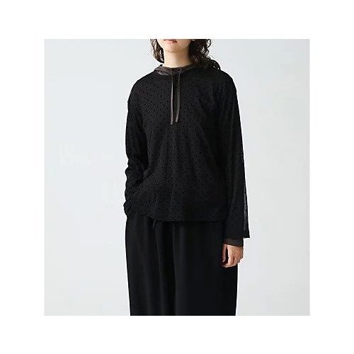 【ミズイロ インド/mizuiro ind】のメッシュドットクルーネックプルオーバー インテリア・キッズ・メンズ・レディースファッション・服の通販 founy(ファニー) https://founy.com/ ファッション Fashion レディースファッション Fashion for Women トップス・カットソー Cut & Sew Tops カジュアルプルオーバー・ニットトップス Pullovers & Knit Tops / Casual Pullovers チュール Tulip, Tulip Motif ドット Polka Dot, Dot Pattern 人気 Popular, Best Seller |ID: prp329100004463226 ipo3291000000033511617