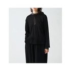 【ミズイロ インド/mizuiro ind】のメッシュドットクルーネックプルオーバー ブラック|ID: prp329100004463226 ipo3291000000035303185