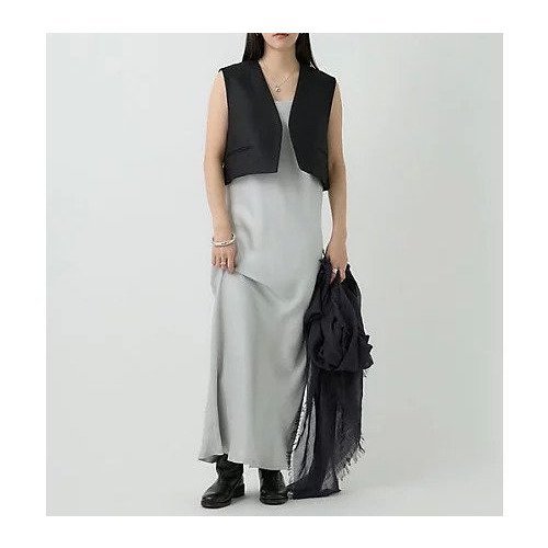 【カオス/Chaos】のリネンヘリンボンベスト 人気、トレンドファッション・服の通販 founy(ファニー) 　ファッション　Fashion　レディースファッション　WOMEN　アウター　Coat Outerwear　トップス・カットソー　Tops/Tshirt　ベスト/ジレ　Gilets/Vests　ショート　Short　ジャケット　Jacket　定番　Standard　フランス　France　ベスト　Vest　おすすめ　Recommend　other-2|ID: prp329100004463230 ipo3291000000031247406