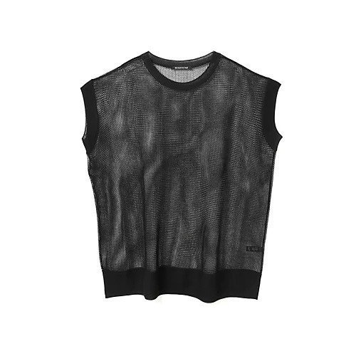 【ミズイロ インド/mizuiro ind】のメッシュ柄ベスト 人気、トレンドファッション・服の通販 founy(ファニー) 　ファッション　Fashion　レディースファッション　WOMEN　アウター　Coat Outerwear　トップス・カットソー　Tops/Tshirt　ベスト/ジレ　Gilets/Vests　ノースリーブ　No Sleeve　パターン　Pattern　ベスト　Vest　ベーシック　Basic　メッシュ　Mesh　 other-1|ID: prp329100004463236 ipo3291000000031232631