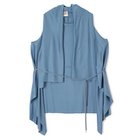 【プレインピープル/PLAIN PEOPLE】のアリオリティスムースジレ ブルー|ID: prp329100004463239 ipo3291000000036263714