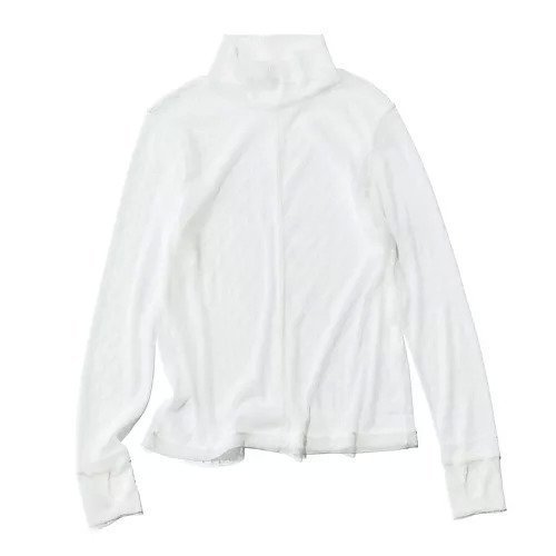 【ルームエイト/Room no.8】のドット柄メッシュトップス 人気、トレンドファッション・服の通販 founy(ファニー) 　ファッション　Fashion　レディースファッション　Fashion for Women　トップス・カットソー　Cut & Sew Tops　インナー　Innerwear　カーディガン　Cardigan, Knitwear　キャミワンピース　Cami Dress, Slip Dress　ジャケット　Jacket, Outerwear　ドット　Polka Dot, Dot Pattern　ハイネック　High Neck, Mock Neck　エレガント 上品　Elegant　洗える　Machine Washable　 other-1|ID: prp329100004463251 ipo3291000000036313453