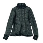 【ルームエイト/Room no.8】のドット柄メッシュトップス ブラック|ID: prp329100004463251 ipo3291000000036313455